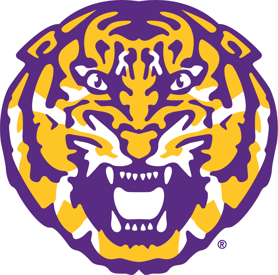 LSU Tigers 2017-Pres Secondary Logo iron on transfers for T-shirts